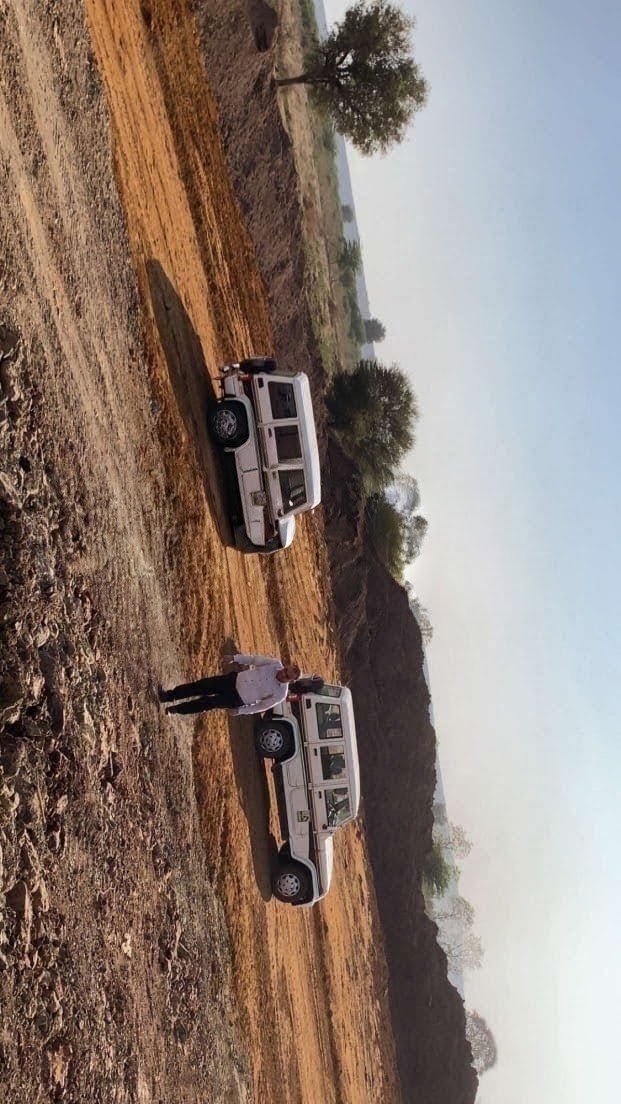 On-site visit at the GMDC mining area, Bhavnagar