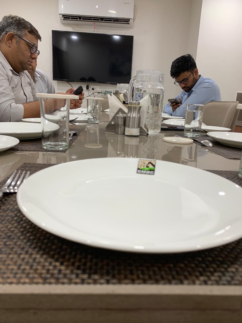 Meeting with the GMDC team